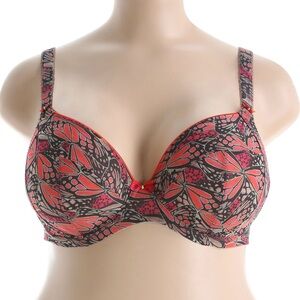 ELOMI Portia Plunge Bra Size 36F UK / Size 36G US / Size 36DDDD US
